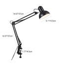 Adjustable Arm Desk Lamp | Modern Clip-On Table Lamp for Reading