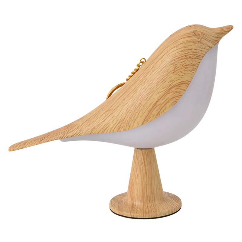 BirdGlow | Wood LED Night Light - Dimmable Bird-Shaped Nursery Table Lamp
