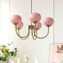 AuroraGlow - Marshmallow Chandelier