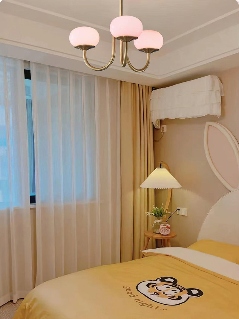 AuroraGlow - Marshmallow Chandelier