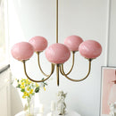 AuroraGlow - Marshmallow Chandelier