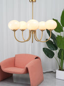 AuroraGlow - Marshmallow Chandelier