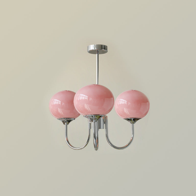 AuroraGlow - Marshmallow Chandelier