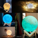 3D Moon Lamp – Realistic LED Night Light with 16 Colours & Remote Control
