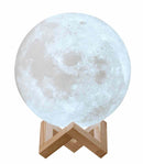 3D Moon Lamp – Realistic LED Night Light with 16 Colours & Remote Control