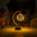 Borosilicate Glass Moon Lamp - Touch Dimmable LED Night Light for Dreamy Bedroom Decor