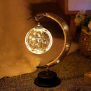 Borosilicate Glass Moon Lamp - Touch Dimmable LED Night Light for Dreamy Bedroom Decor